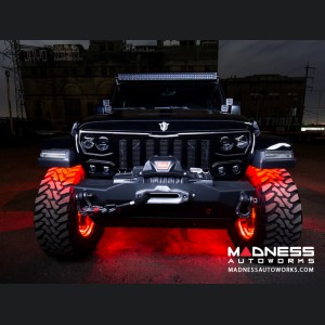 Jeep Gladiator JT Vector Series - Full LED Grille - Flat Black